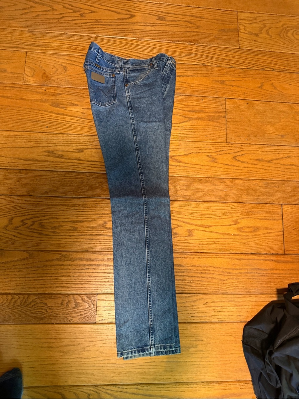 Wrangler Men's Blue Bootcut Jeans